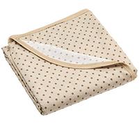 SABANALIA - Colcha Cama 90 | Estampada Niza | 50% Algodón - 50% Poliéster | Cubrecama Primavera y Verano | Disponible en Varios Tamaños y Colores | (180x280) | Moka