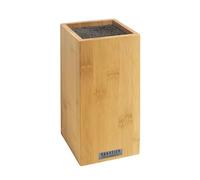Sabatier Trompette, Bloque vacío con varillas de espaguetis negras, bambú, 26 x 15.5 cm, Madera