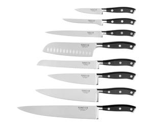 Sabatier Trompette Vulcano - Juego de 8 cuchillos de cocina