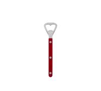 SABRE PARIS | Abrebotellas de 16,3 cm Bistrot color Burdeos y acabado brillante. Cubiertos de acero inoxidable y nailon. Apto para lavavajillas. Perfecto para abrir botellas de cerveza.