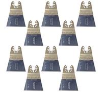 SabreCut 10pcs SP65F_10 65mm Fino Diente Fast Fit Madera Hojas multitool | Compatible DeWalt, Stanley, Black & Decker, Bosch, Fein (Non-StarLock), Fast Fit hojas de diente fino cortan madera cleanly