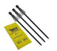 SabreCut 3pcs AFSC130MSQ2_3 130mm SQ2 Puntas autofeed yeso | Compatible con Makita DFS250 DFS452 199155-7, Resistente, para placas de yeso, incluye bolsa