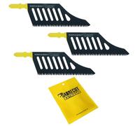 SabreCut 3pcs JSSC2074_3 Madera Hojas caladora Profesional | Vástago T seguro y estable; hojas duraderas cortan madera rápido, limpio y preciso
