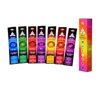 SAC - Incienso de los 7 chakras - 7 paquetes de 5 varillas de incienso 42 g - Armonización espiritual (12)