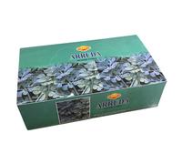SAC Incienso en Conos de Ruda - Caja Completa de 12 Cajitas de 10 Conos (120 Conos) - Aromaterapia y Fragancia para el Hogar