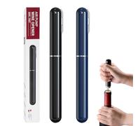 Sacacorchos Profesional de Aire a Presión (Pack de 2) - FBBULES Abridor de Vino que Extrae el Corcho sin Romperlo en Segundos Aguja Acero Inoxidable y Cortacápsulas Regalo para Amantes del Vino