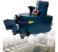 Sacapuntas de vidrio pequeño portátil, pulidor eléctrico de molino de mano de vidrio, pulidor de borde multifunción, 8000r / min recta, biselado de vidrio biselado redondo