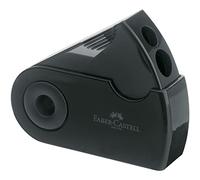 Sacapuntas Faber-Castell Sleeve Negro (12 Unidades)