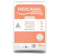 Saco de arena fina para filtracion de piscinas descasal 25kg