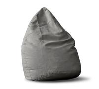 Lumaland XL Plus, Grau (Gris), Poliéster, Perlas de poliestireno, Con forma cónica, 650 mm, 800 mm