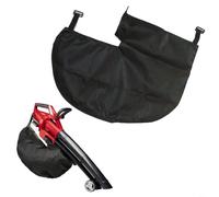 Saco de succión de hojas de 30 cm, compatible con Ein-hell GE-CL 36 Li E-Solo y Gardenic Hof 3000 W, tejido no tejido resistente con cremallera para conexiones ovaladas y redondas (1 unidad)