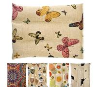 Saco Termico Semillas para Microondas | Bolsa Semillas Calor Microondas | Cojin de Semillas para Microondas | Sin Aroma | Relleno de Semillas de Mijo Ecológico | Fabricado en España 25x20cm
