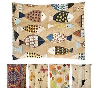 Saco Termico Semillas para Microondas | Bolsa Semillas Calor Microondas | Cojin de Semillas para Microondas | Sin Aroma | Relleno de Semillas de Mijo Ecológico | Fabricado en España 25x20cm