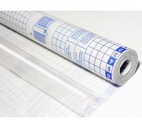 Sadipal 12866 - Rollo de plástico transparente adhesivo, 20 x 0.45