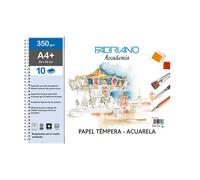 Sadipal bloc dibujo acuarela fabriano espiral din a4+ 10 hojas 350 g/m