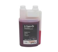 Sägenspezi Aceite de motor de 2 tiempos automezclante, aceite semisintético de dos tiempos para una combustión limpia y una mejor lubricación, estabilizador de combustible FF Fuel Fresh (botella