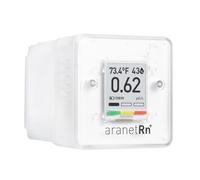 SAF Aranet - Detector de radón para el hogar: medición de 10 Minutos, Temperatura, Humedad Relativa, presión, Pantalla de Tinta electrónica, batería de 7 años, portátil con aplicación Gratuita