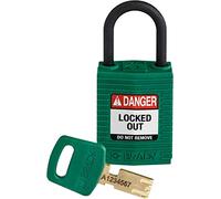 SafeKey - Candado compacto, 33 x 67 x 19 mm, color verde