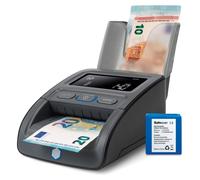 Safescan Pack detector de billetes falsos 155-S portátil 7 puntos + apilador RS-100 + batería LB-105