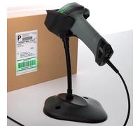 Safescan 330-W Escáner de códigos de barras 1D y 2D con USB-A y soporte