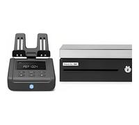 Safescan Balanza contadora 6175 – Cuenta monedas y billetes, reconocimiento automático de rollos