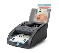 Safescan Detector de billetes falsos automático 155-S y RS-100 para verificar rápidamente billetes, Detector billetes falsos con 7 puntos de detección, Detector de billetes falsos 100% fiable