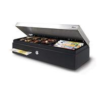 Safescan Cajón portamonedas SD-4617S con cerradura, dedos, posiciones d