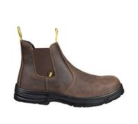 SAFETY JOGGER Botas de seguridad industrial Señoras y señores - JACKMAN - Zapatos de trabajo, Calzado protectoras EU 42, Café