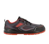 SAFETY JOGGER Calzado de Seguridad Industrial Señoras y señores - CADOR - Zapatos de Seguridad, Zapatos Protectores EU 43, Rojo