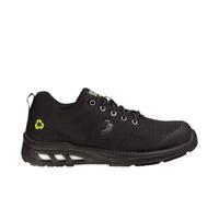 SAFETY JOGGER Calzado de Seguridad Industrial Señoras y señores - ECOFITZS1P - Zapatos de Seguridad, Zapatos Protectores EU 43, Negro