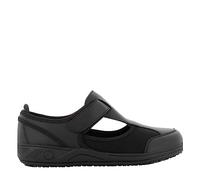 SAFETY JOGGER Zuecos de Seguridad para Mujer 41 EU - Camille - Zapato de Trabajo Cómodo y Ligero, Ideal para Enfermeras, Cocina o Interior, Antideslizante y Amortiguador, Oxypas, Negro