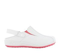 SAFETY JOGGER Zuecos de Seguridad para Mujer 41 EU - Zapato de Trabajo Cómodo y Ligero, Ideal para Enfermeras, Cocina o Interior, Antideslizante y Amortiguador, Oxypas, Rosa