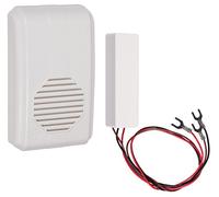 Safety Technology International, Inc. STI-3300 Extensor de timbre inalámbrico con receptor se conecta a la timbre existente con cable, parte de la serie de timbre inalámbrico musical