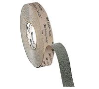 Safety-Walk 3M Cinta Antideslizante Agresividad Media 370, Gris, 25,4x 18,3 | Rollo de 25,4 mm x 18,3 m, 1 rollo/caja, para tráfico con calzado ligero o pies descalzos