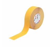Safety-Walk 3M Cinta Antideslizante Alta Agresiv. 630, Amarillo, 51x 18,3 | Rollo de 51 mm x 18,3 m, 1 rollo/caja, para zonas de tráfico intenso de peatones