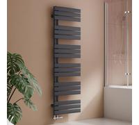 S'AFIELINA Radiador de diseño para baño, radiador toallero agua calefaccion antracita, Conexión Central,1599x500mm, radiador para baño, secador de Toallas, 832 vatios（Válvula no incluida）