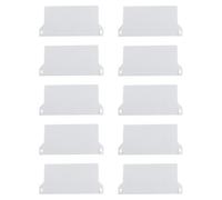 SAFIGLE 10 Piezas Placa Inferior de Plástico 89mm para Persiana Vertical