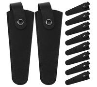 SAFIGLE 10 soportes para alicates de peluquería: funda para tijeras de podar, estuche para cuchillo de jardín, organizador de herramientas de peluquería, funda colgante para recortadora,