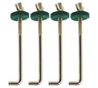 SAFIGLE 4 Pernos para Pedal de Piano Accesorios de Reparación Juego de 4 Piezas Gancho de Conexión para Pedal Kit de Mantenimiento para Instrumentos Musicales y Teclados