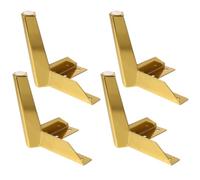 SAFIGLE 4 Piezas Patas de Metal para Muebles, Pie de Sofá, Alta Carga | Hierro Resistente, Renovación Estética, Reparación en Casa u Oficina, para Armarios, TV y Estanterías