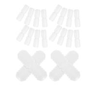 SAFIGLE Clavijas de Plástico Blanco para Muebles, 500 Piezas, Conectores Reutilizables para Tableros y Estantes de Armario, Instalación Fácil para Proyectos DIY y Oficina