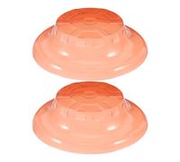 SAFIGLE Cubierta Protectora para Detectores de Humo y Gas, Material Abs Resistente, Fácil Instalación, Paquete de 2 Piezas, Adecuado para Hogares y Centros Comerciales