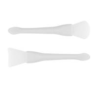 SAFIGLE Espátula de Silicona para Sellos de Cera 2 Piezas Forma Abanico y Pala Resistente al Calor Herramienta Mini para Limpieza y Aplicación de Cera en Manualidades y Sellado