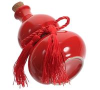 SAFIGLE Jarra de Vino de Calabaza de Cerámica Superficie Suave y Borde Liso, Botella de Calabaza Vacía de 125ml para Hoteles y Restaurantes