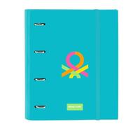 Safta Carpeta equipada BENETTON Summer DIN-A4 4 anillas 30 mm