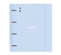 Safta – Carpeta equipada BLACKFIT8 Cool – DIN A4, 4 anillas 35 mm, con recambio y 100 hojas