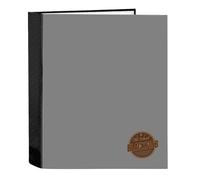 Safta BLACKFIT8 OLD SCHOOL - Carpeta Folio 4 Anillas, Ideal para Niños de Diferentes Edades, Cómoda y Versátil, Calidad y Resistencia, 27x6x33 cm