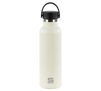 Safta blanco - botella termo, botella de agua, acero inoxidable, doble