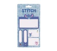 SAFTA | Blíster de Post-Its Disney Stitch Stationery, Set de Notas Adhesivas con 5 Tamaños Diferentes, Papelería Escolar Vuelta al Cole, Medidas 10x20 cm