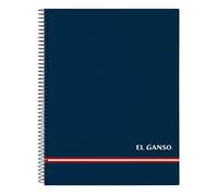 Safta Bloc Espiral A4 Micro 120H 5x5 T-Duras Forradas El Ganso "Classic"